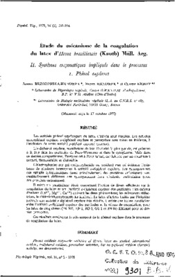 coagulation du latex Book