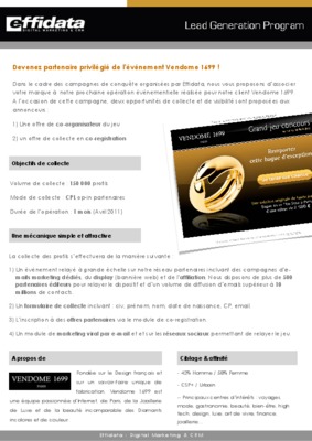 generation de lead Book