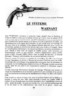 warnant Book