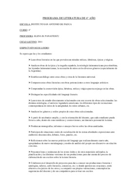 programa literatura Book
