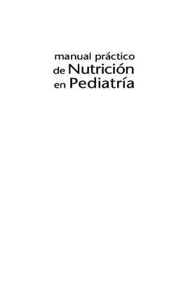pediatria 2013 nutricion Book