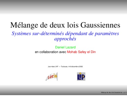 l_objet de ce problaime l_etude de l_integrale dependant de deux parametres Book