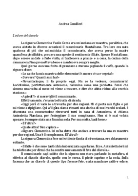 l odore della notte Book