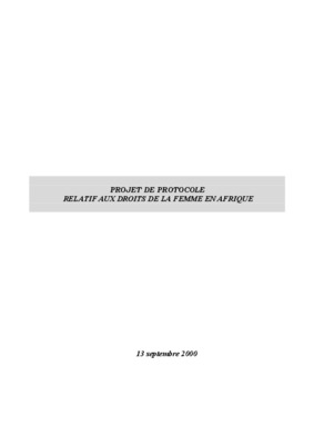 droits de la femme en afrique Book