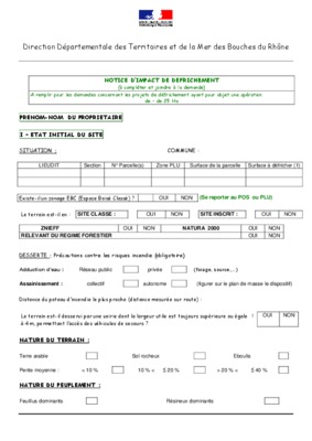 notice d_impact de defrichement Book