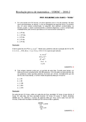 resolucao da prova Book