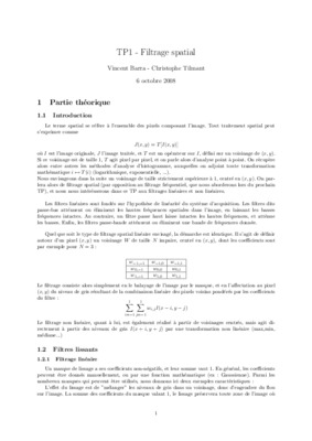 optique filtrage spatial Book