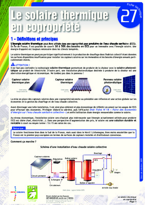solaire thermique copropriete Book