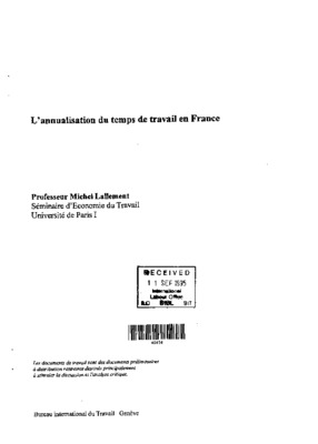 annualisation Book