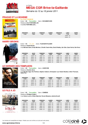 horaires brive Book