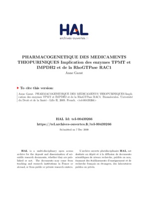 pharmacogenetique Book