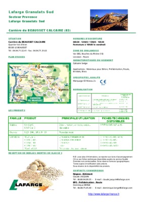 carriere de calcaire Book