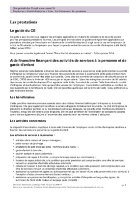 que signifie b en nature des prestation Book