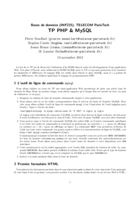 cour mysql de langage de definition de donnee Book