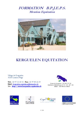 projet uc8 bpjeps equitation Book