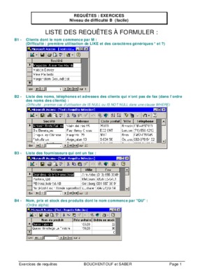 sql pour les null Book