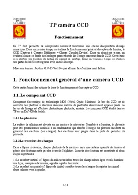principe de fonctionnement d_une camera surveillance Book